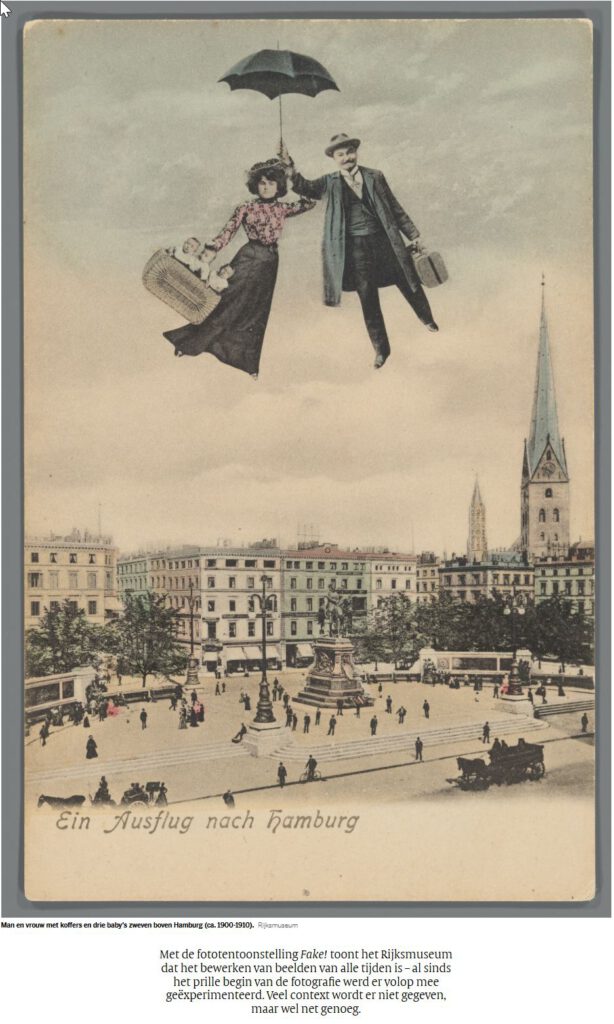 Over de fototentoonstelling Fake!